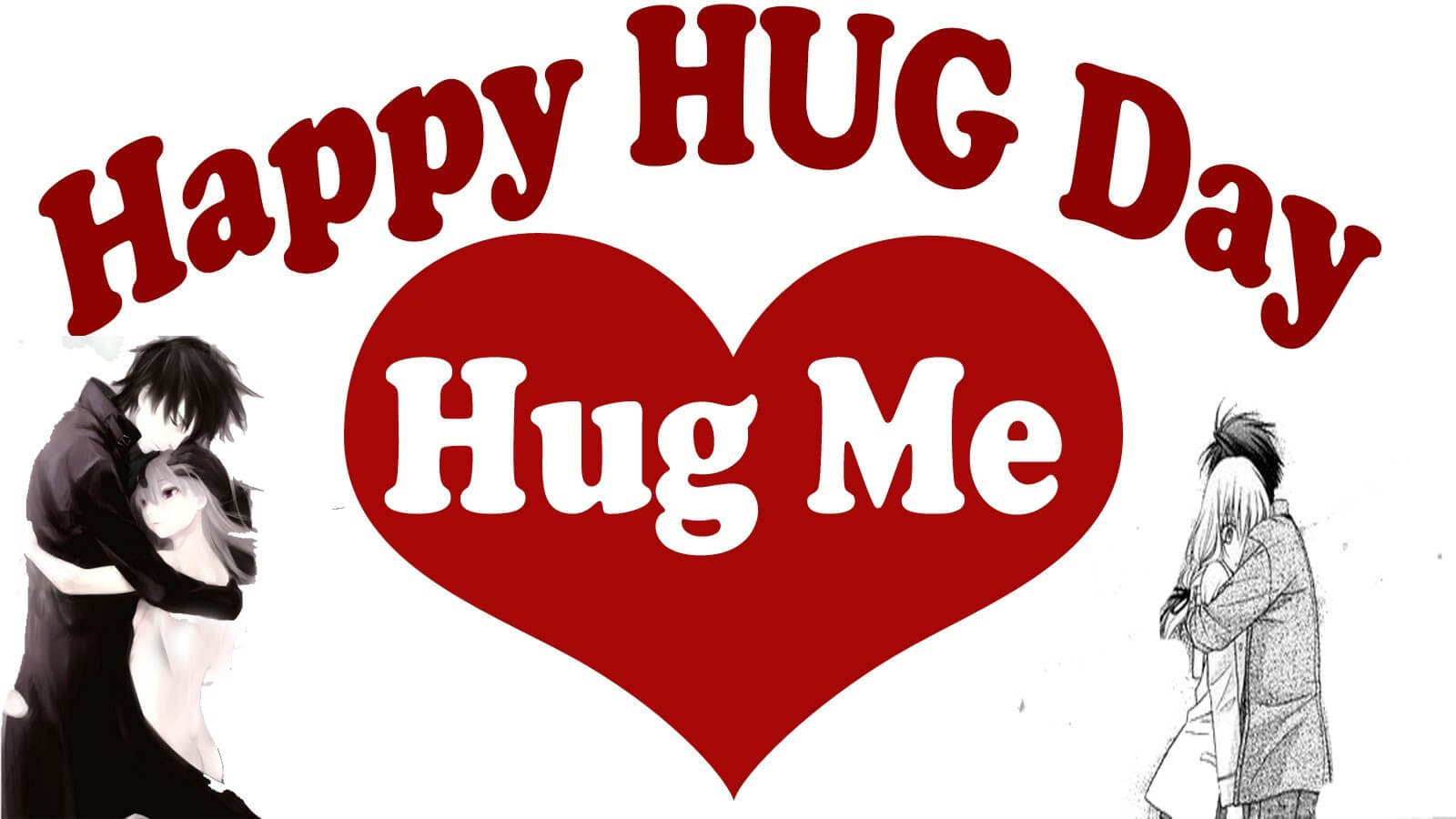 Happy Hug Day 2019 , HD Wallpaper & Backgrounds