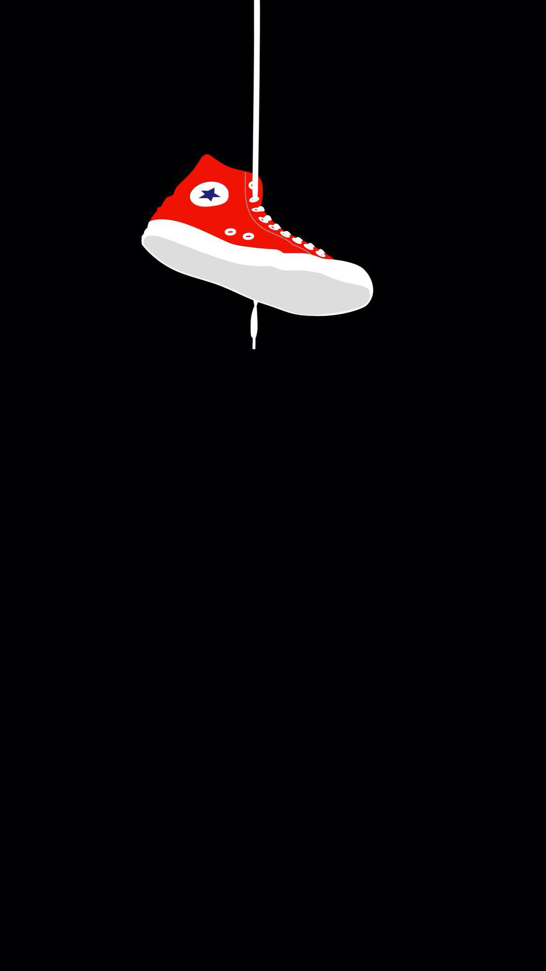 Converse Sneaker Hanging - Converse All Star , HD Wallpaper & Backgrounds