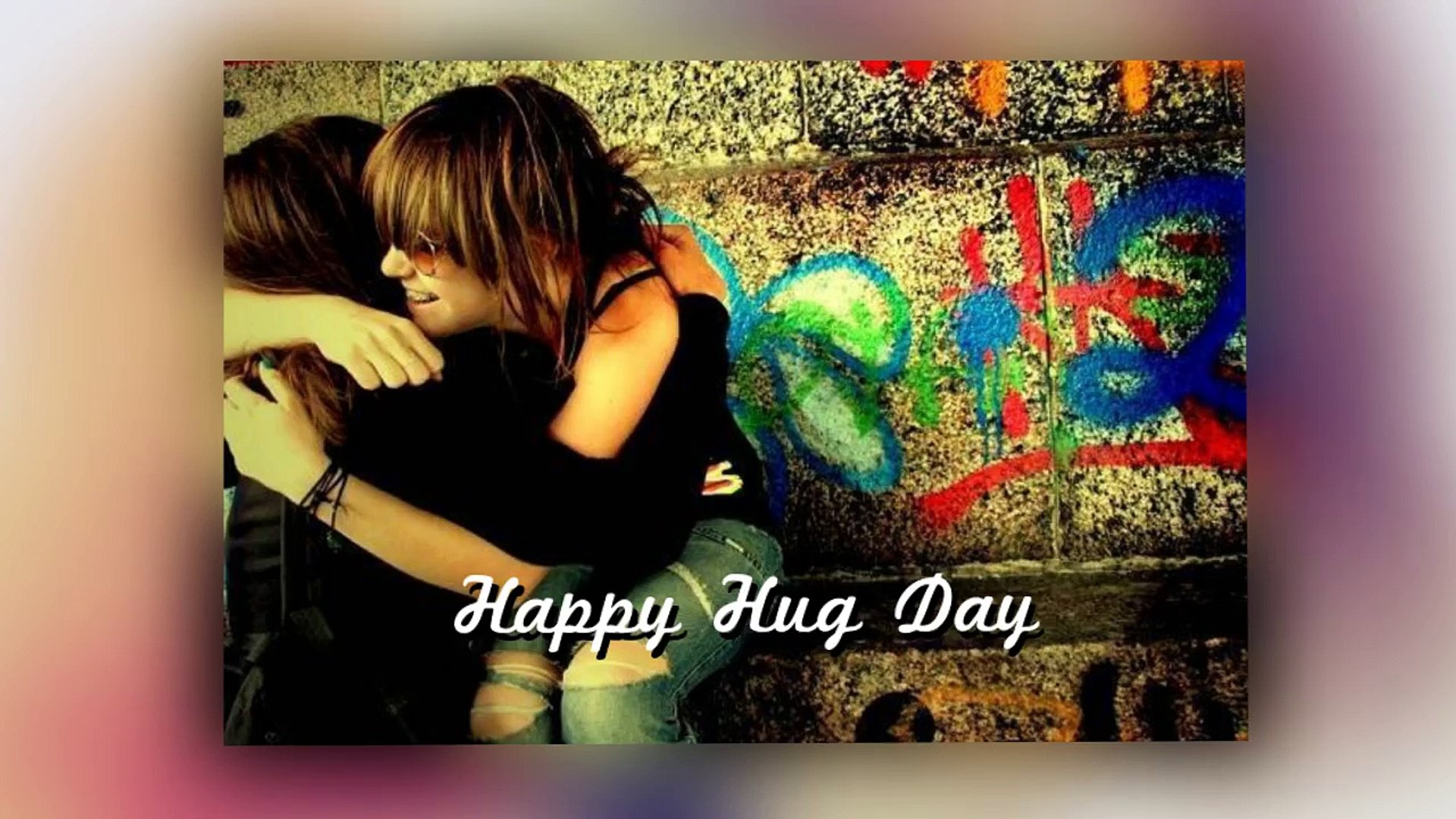 Happy Hug Day Wallpaper For Whatsapp Facebook Pinterest - Hug Day With Rose , HD Wallpaper & Backgrounds