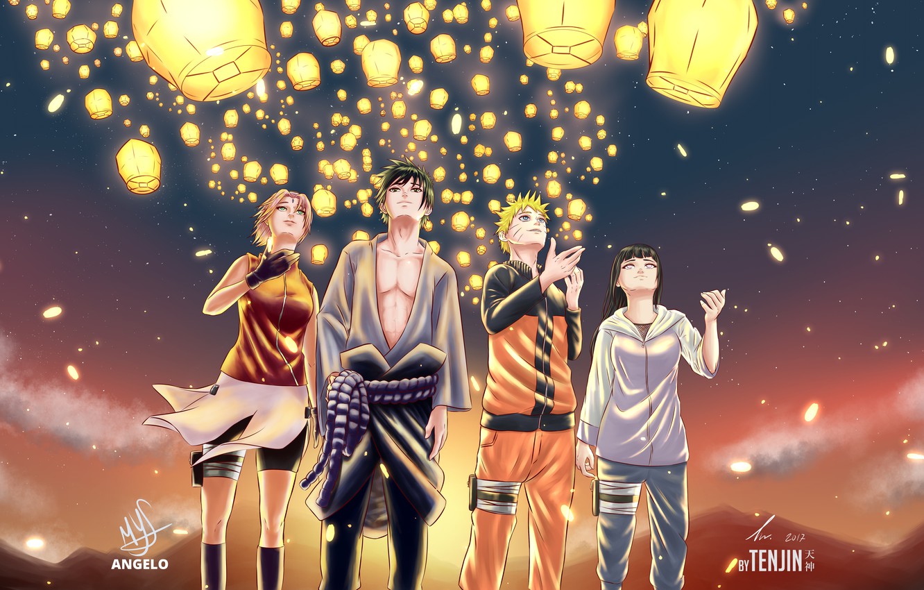 Photo Wallpaper Naruto Haruno Sakura Hyuuga Hinata Uzumaki Naruto Hyuuga Hinata Hd Wallpaper Backgrounds Download