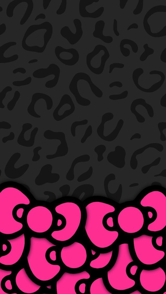 Hello Kitty Wallpaper Black And Pink Doraemon