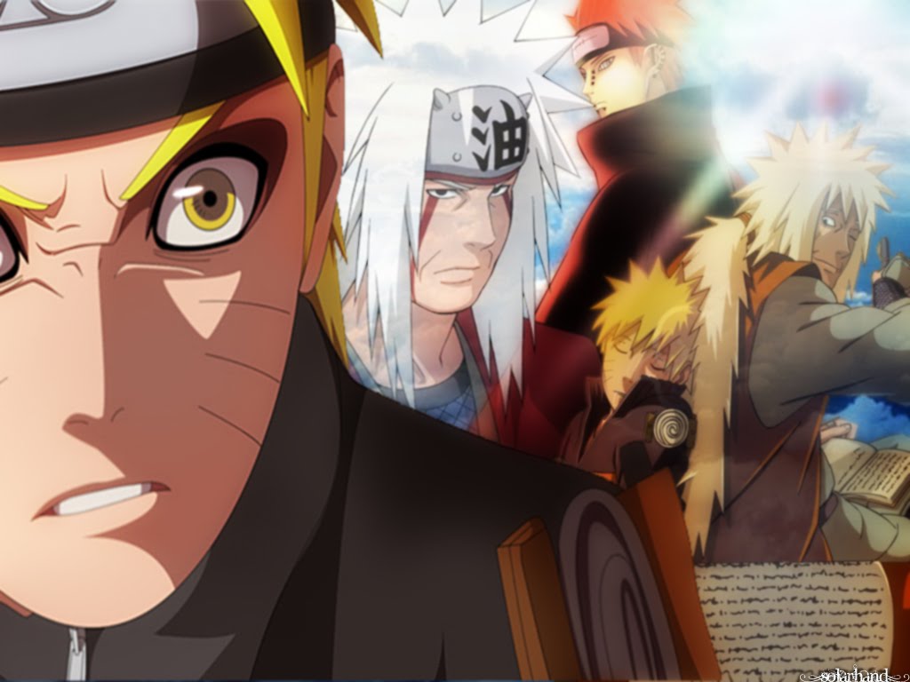 Naruto & Jiraiya Anime Wallpaper - Naruto Child Of Prophecy , HD Wallpaper & Backgrounds