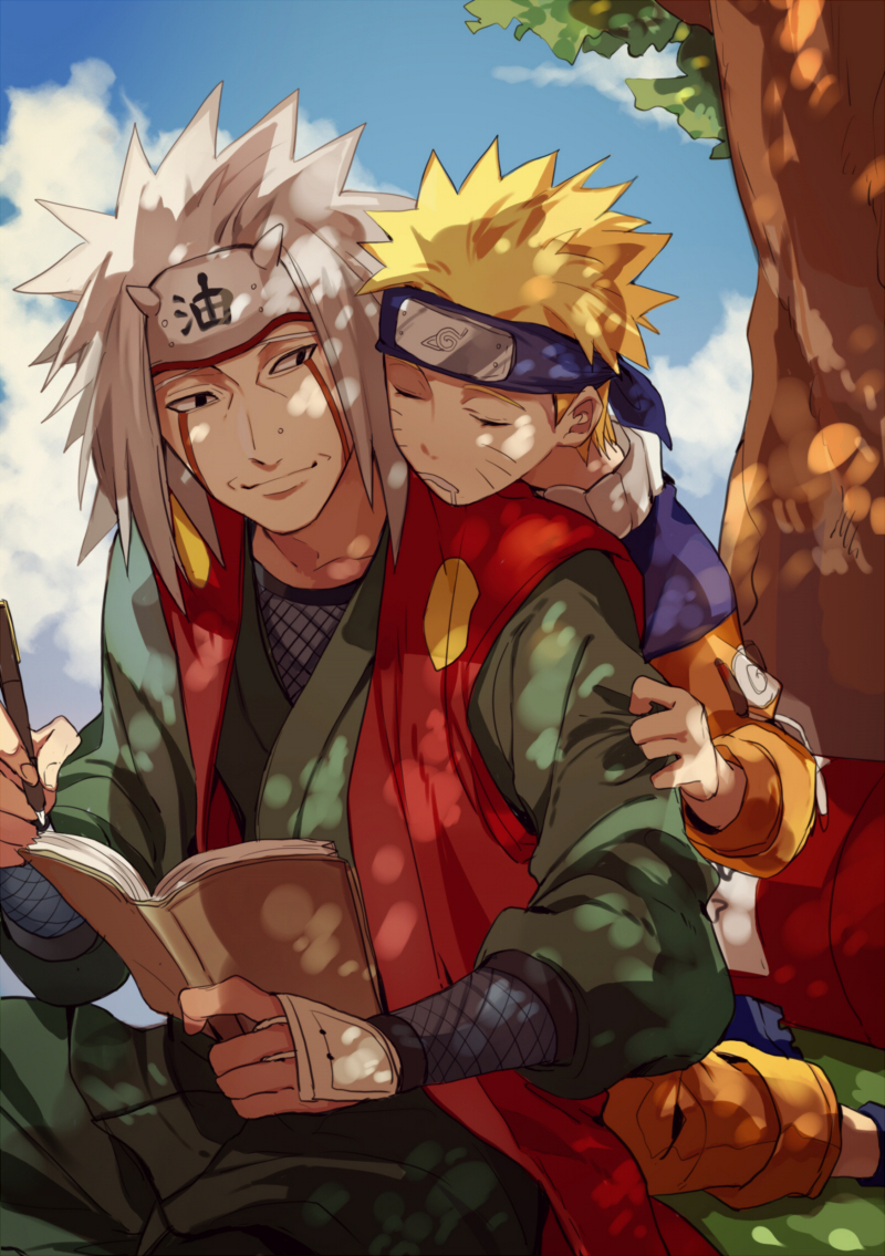 Anime, Mon , Naruto, Uzumaki Naruto, Jiraiya ( - Fan Art Naruto Hd , HD Wallpaper & Backgrounds