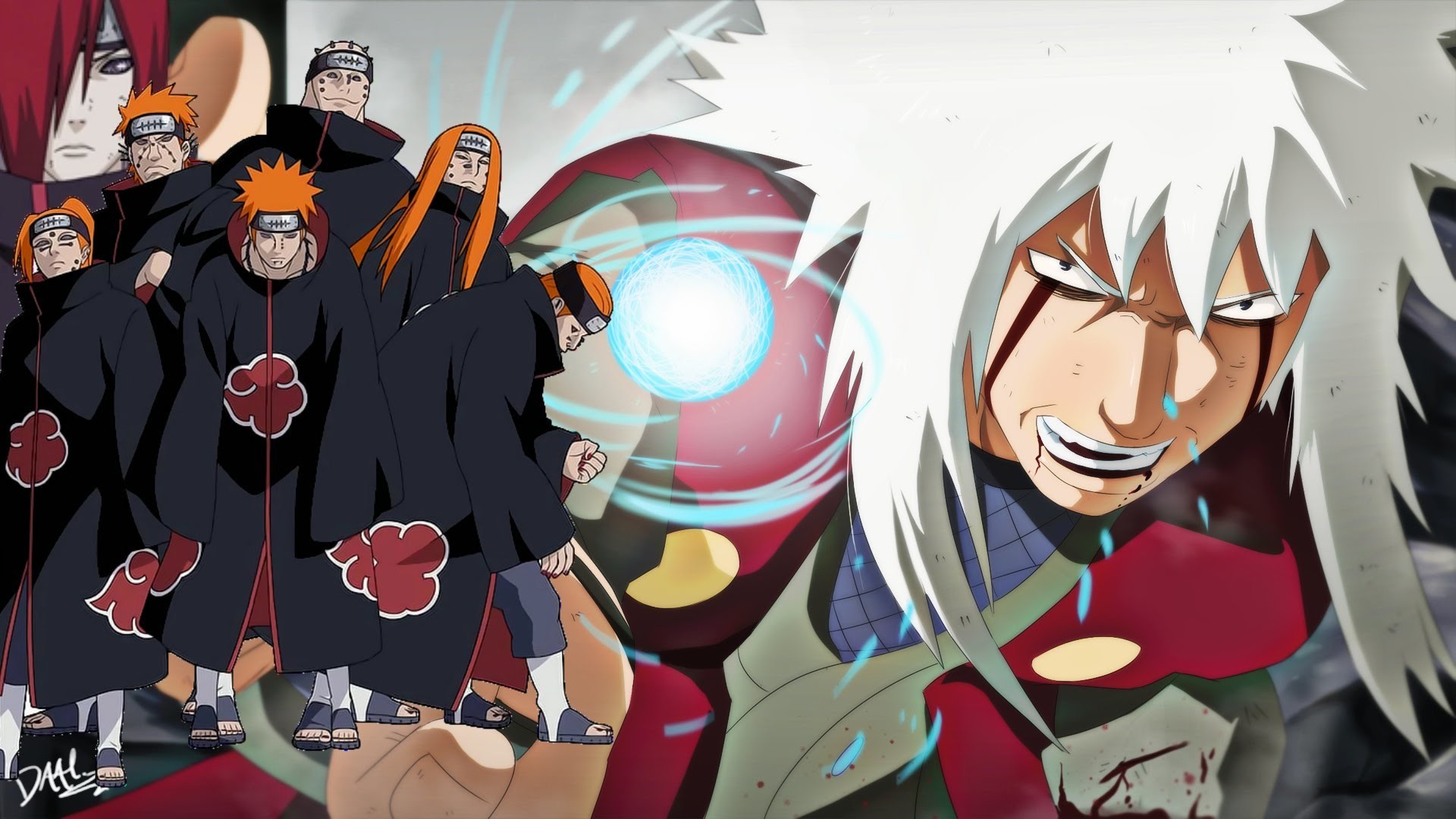 Hd - Naruto Jiraiya Backgrounds , HD Wallpaper & Backgrounds
