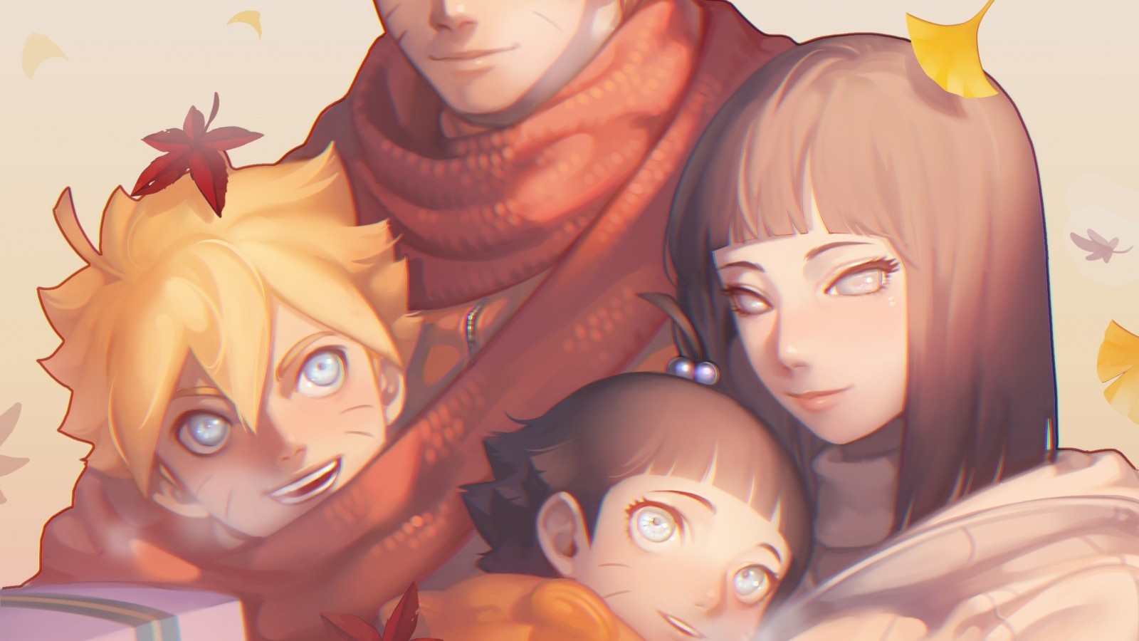 Naruto, Uzumaki Family, Naruto X Hinata, Boruto, Himawari, - Naruto Hinata Wallpaper 4k , HD Wallpaper & Backgrounds