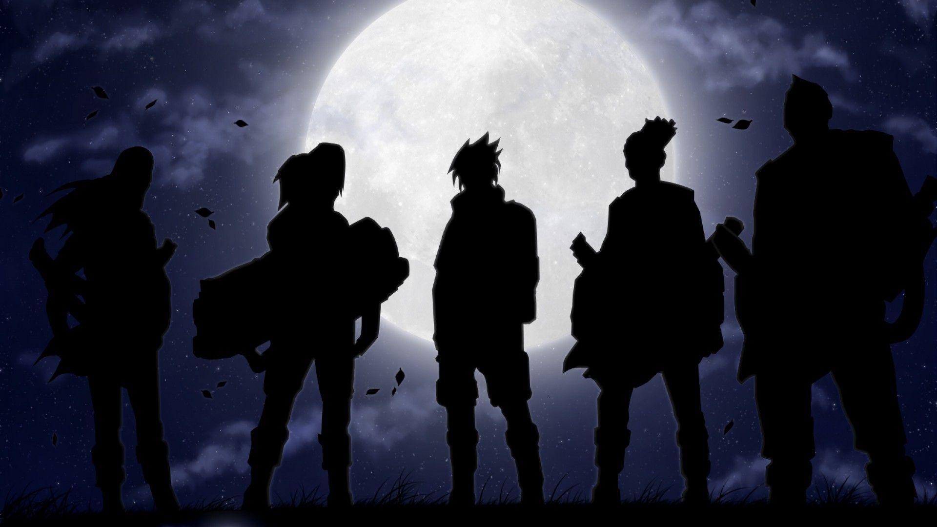 Sasuke And Friends Orochimaru Wallpaper Wallpaper - Anime Wallpaper City , HD Wallpaper & Backgrounds