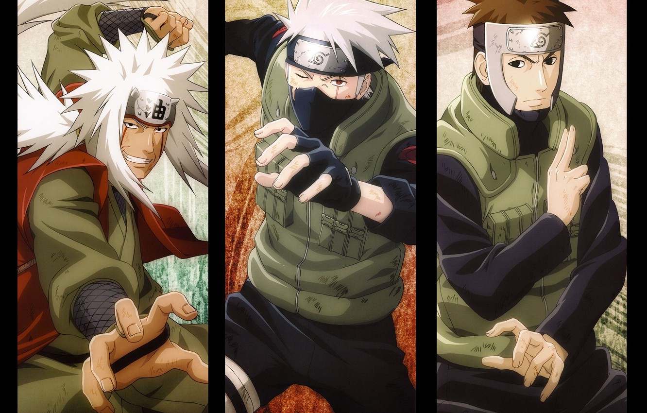 Photo Wallpaper Look, Hand, Naruto, Gesture, Grin, - Naruto Character Are U Month , HD Wallpaper & Backgrounds