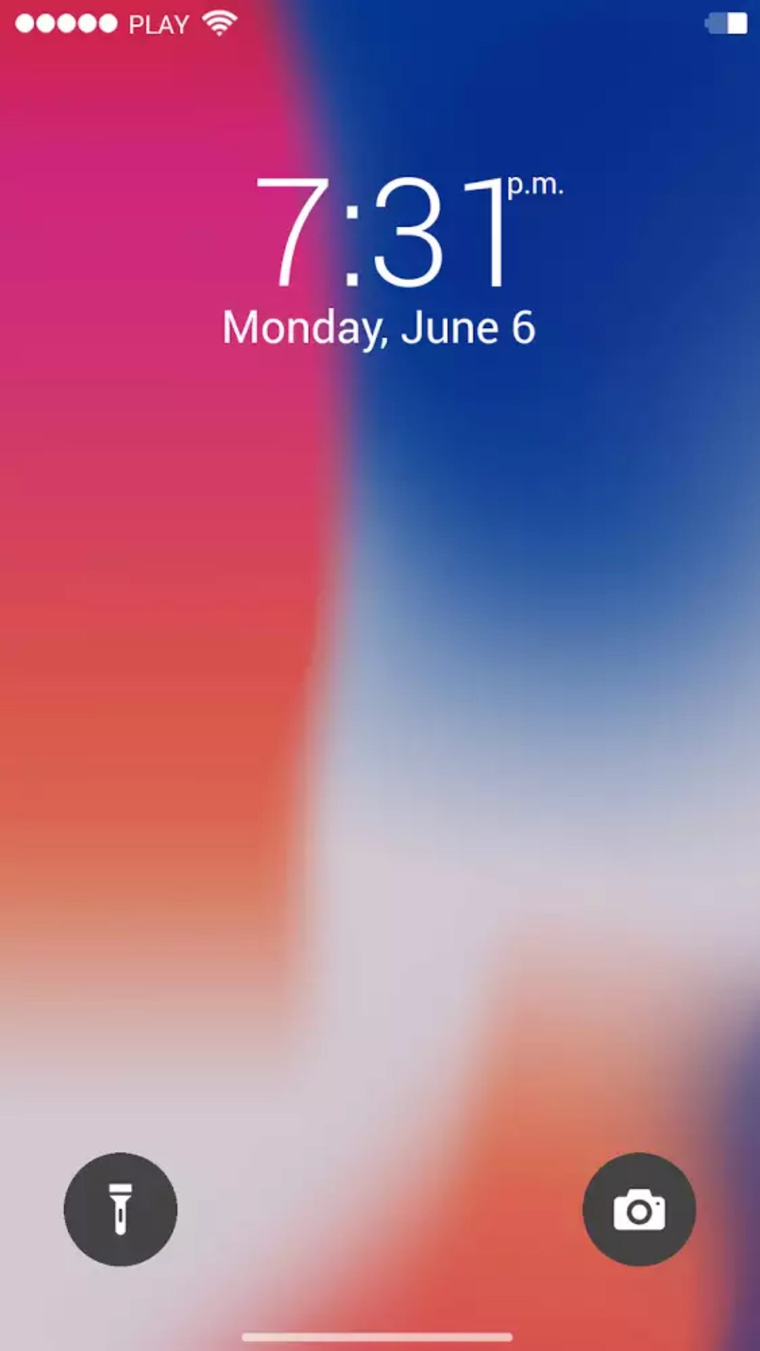 Phone - Iphone X Unlock Screen , HD Wallpaper & Backgrounds