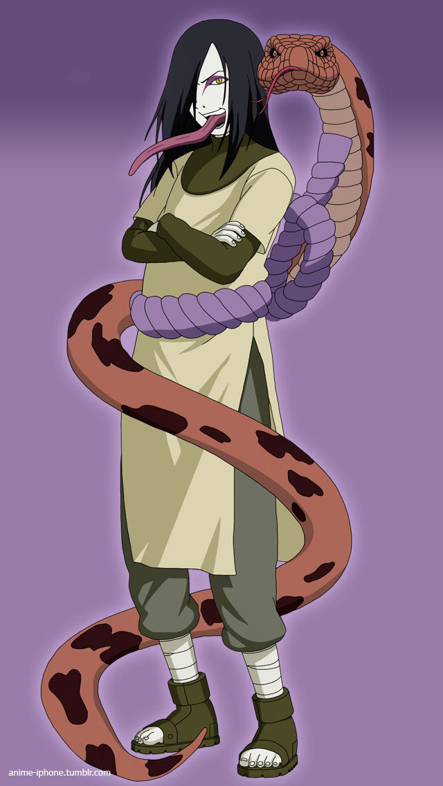 Orochimaru Iphone Wallpaper - Orochimaru Png , HD Wallpaper & Backgrounds