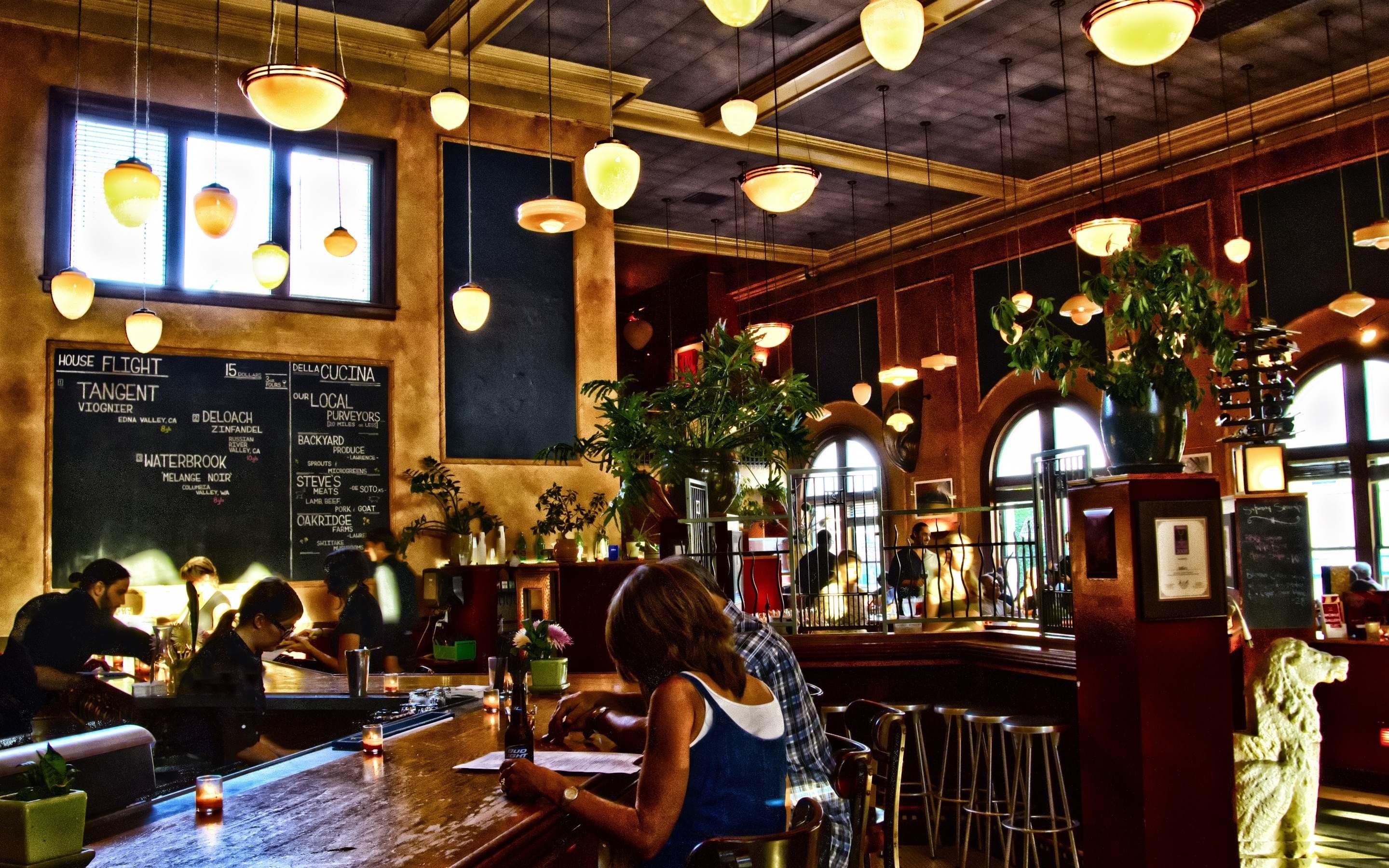 America Restaurant Bar Furniture Table Chair Room Hotel - Restaurant Hd , HD Wallpaper & Backgrounds