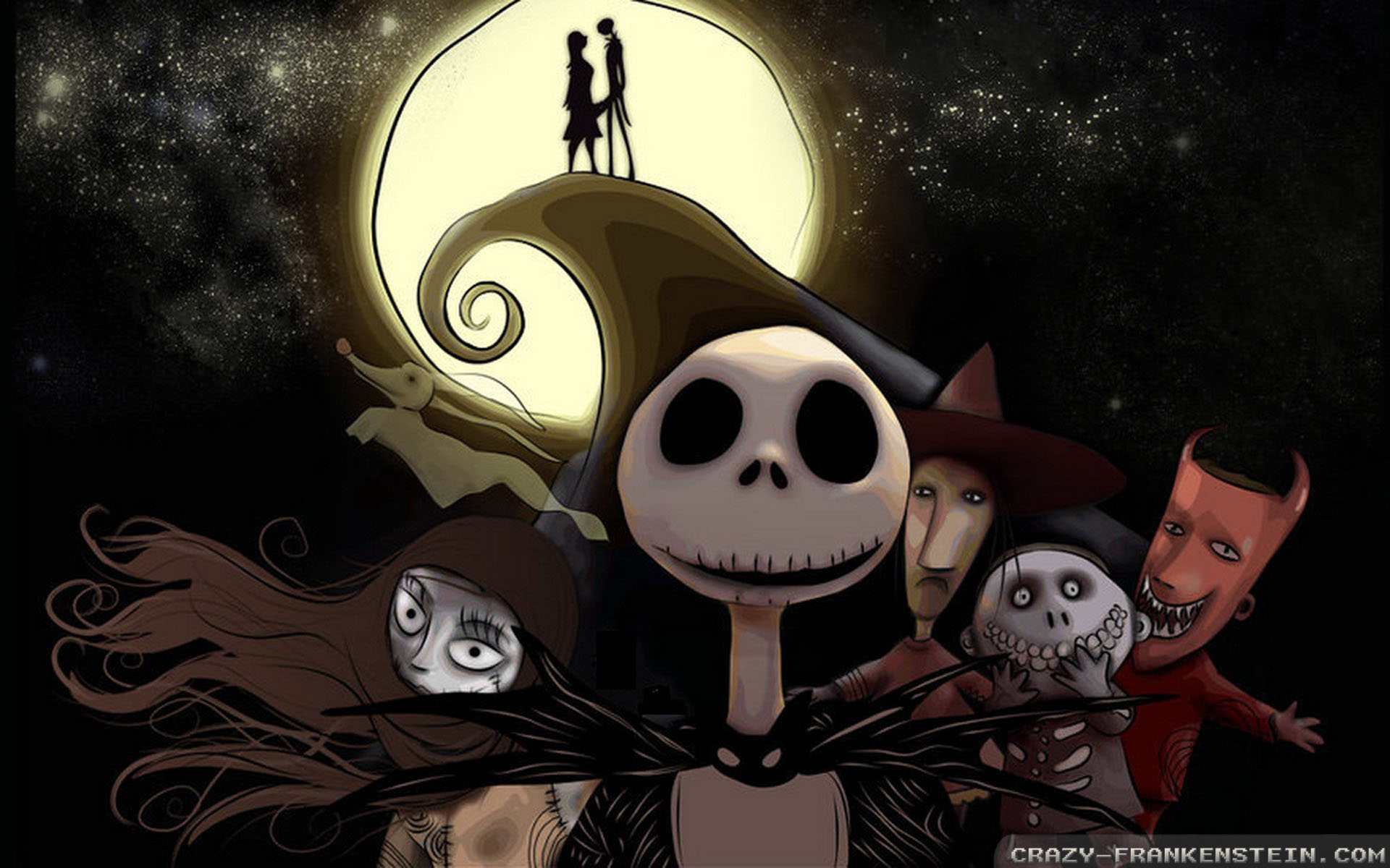 Wallpaper Nightmare Before Christmas , HD Wallpaper & Backgrounds