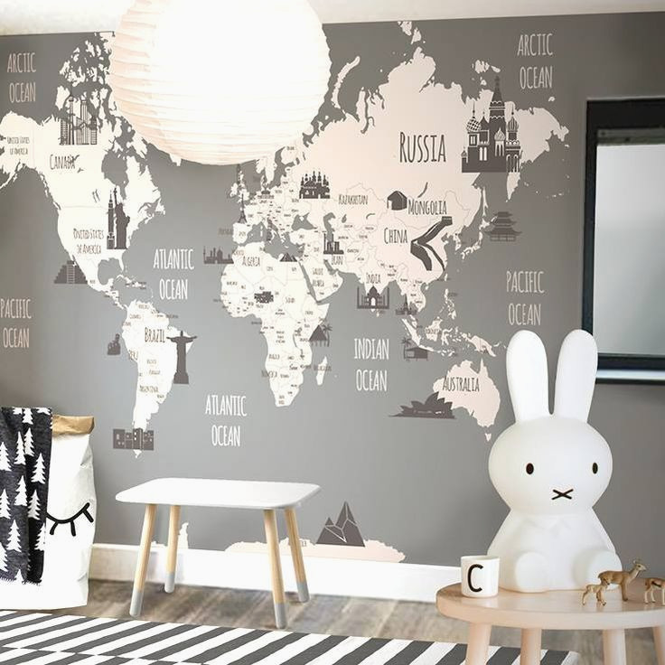 Little Hands Behang Liefelijk 1000 Ideas About Kids - World Map , HD Wallpaper & Backgrounds