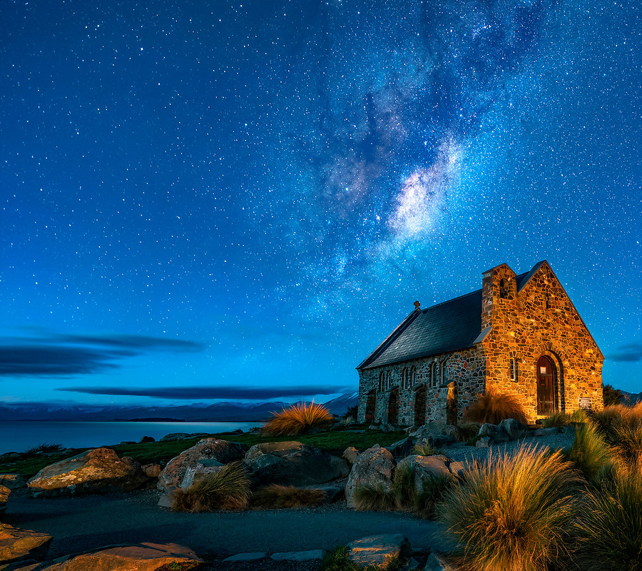 Zte Axon M Stock Milky Way - New Zealand , HD Wallpaper & Backgrounds