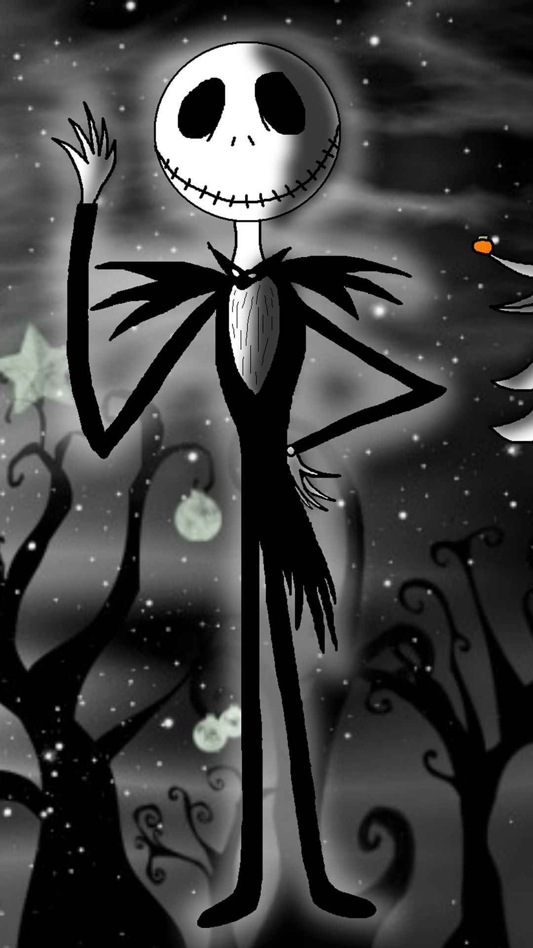 Tim Burton Halloween Wallpaper 74 Jack Skellington - Jack Skellington , HD Wallpaper & Backgrounds