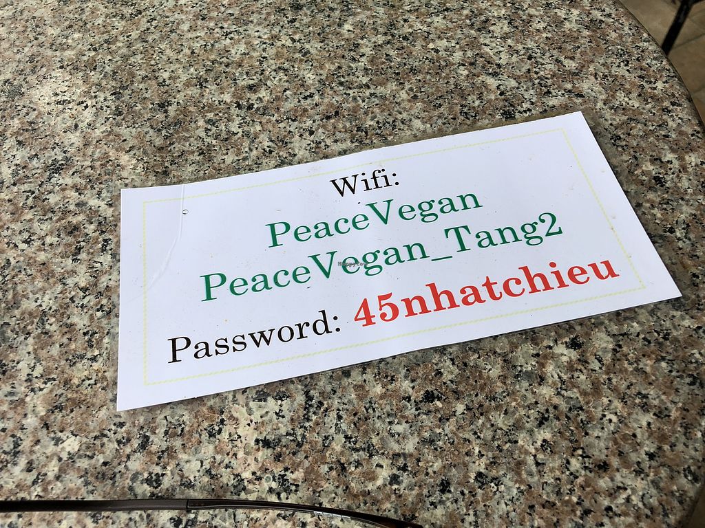 Wifi At Peace Vegan In Hanoi - Label , HD Wallpaper & Backgrounds