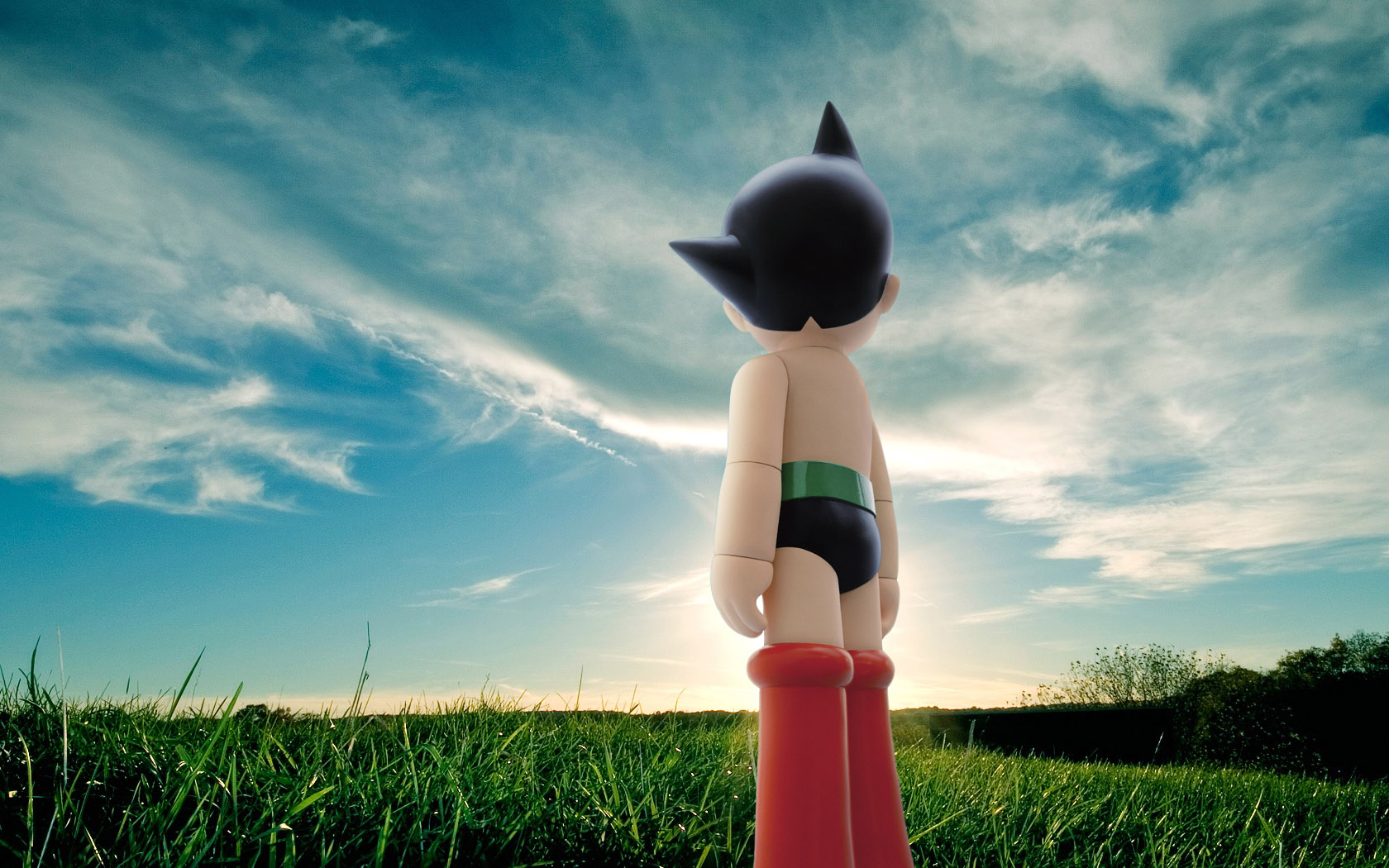 Astro Boy Contemplating Wallpaper , HD Wallpaper & Backgrounds