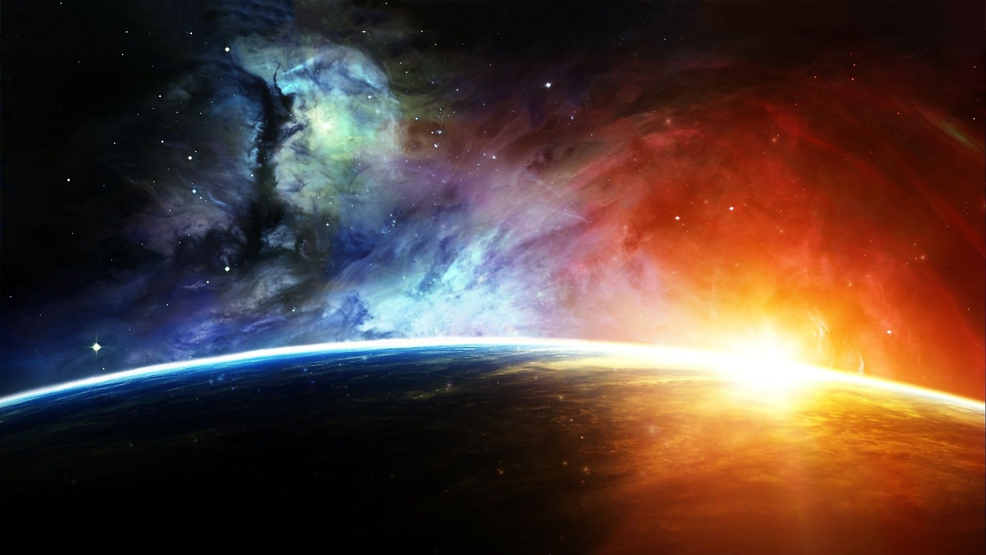 Space Wallpaper 1920x1080 27 Desktop Background , HD Wallpaper & Backgrounds