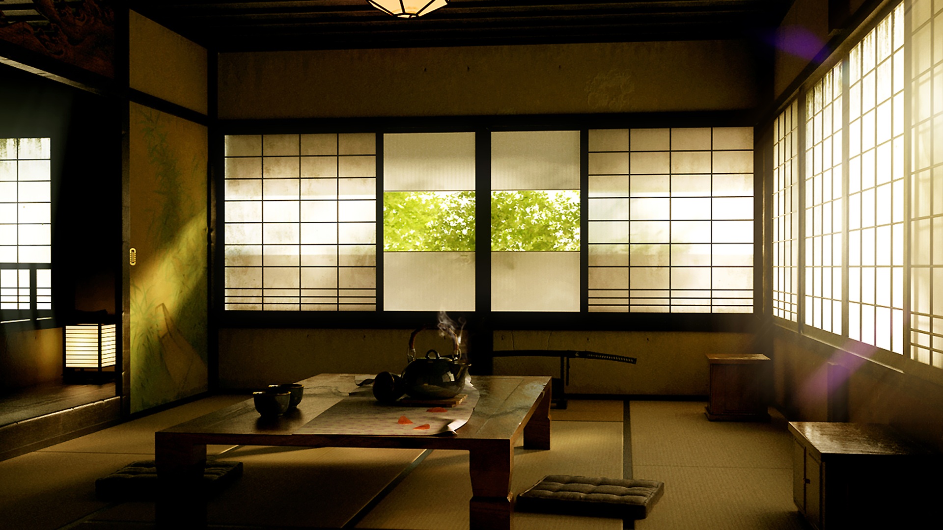 Dojo Proportions Wallpaper Wpt7603800 - Japan Room , HD Wallpaper & Backgrounds
