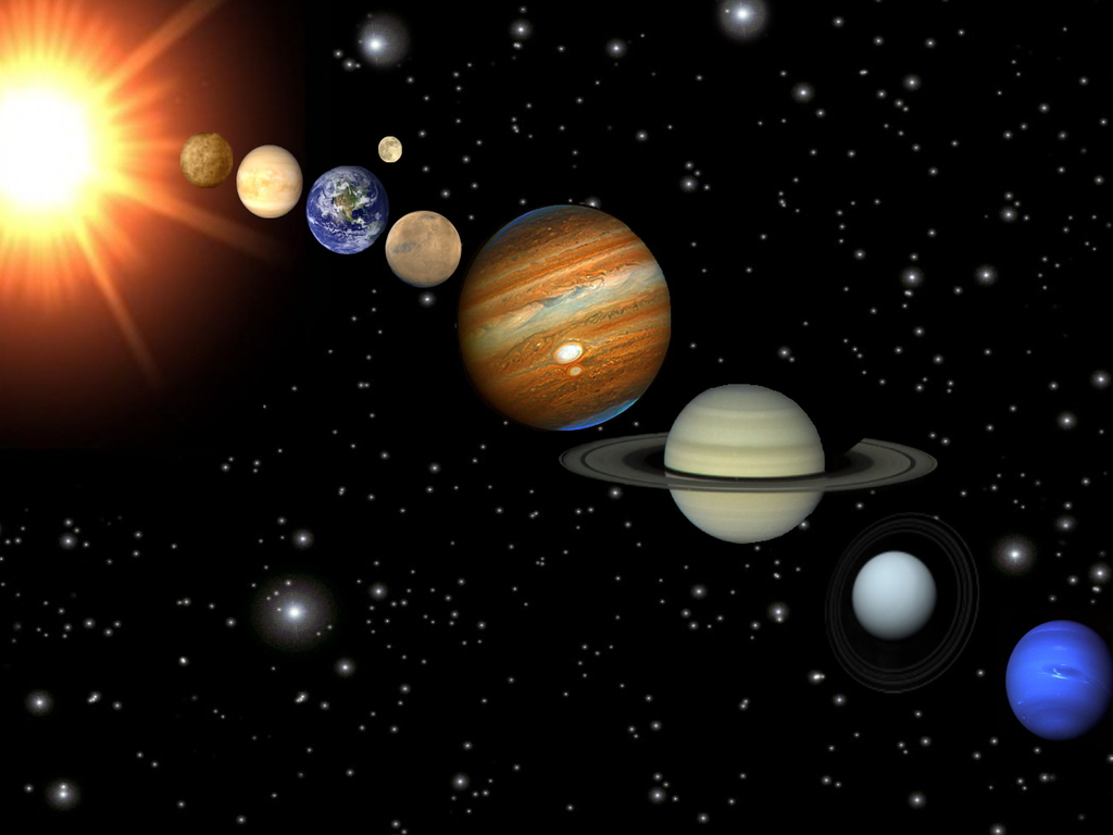 Solar System Wallpaper Hd - All Planets , HD Wallpaper & Backgrounds