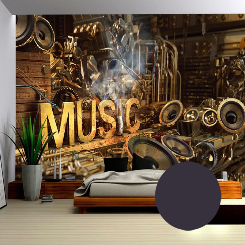 Hot Sale Photo Wallpaper 3d European Style Retro Music - Facebook Cover Photos For Music Lovers , HD Wallpaper & Backgrounds