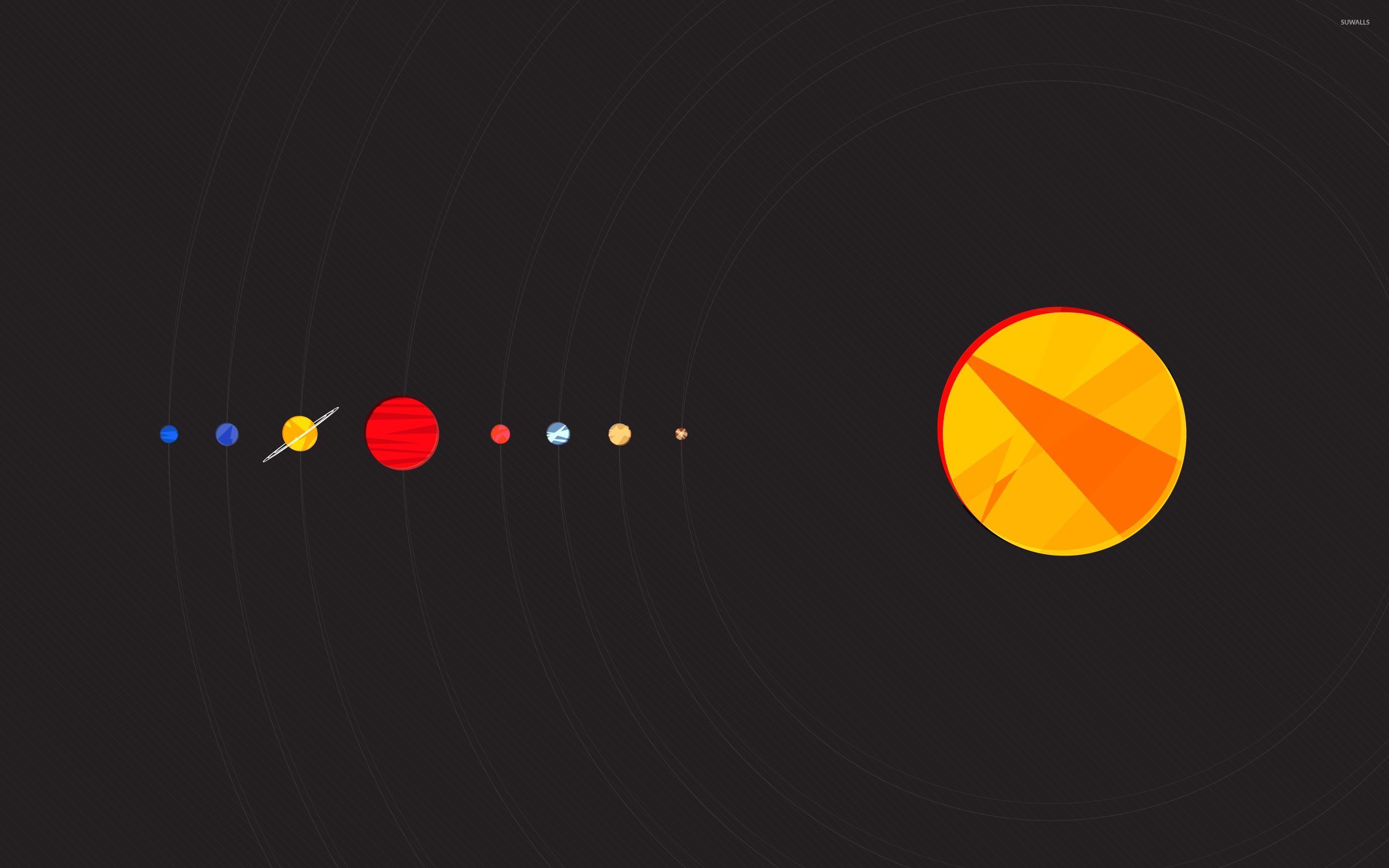 Solar System Wallpaper - Sistema Solar Fondo De Pantalla , HD Wallpaper & Backgrounds