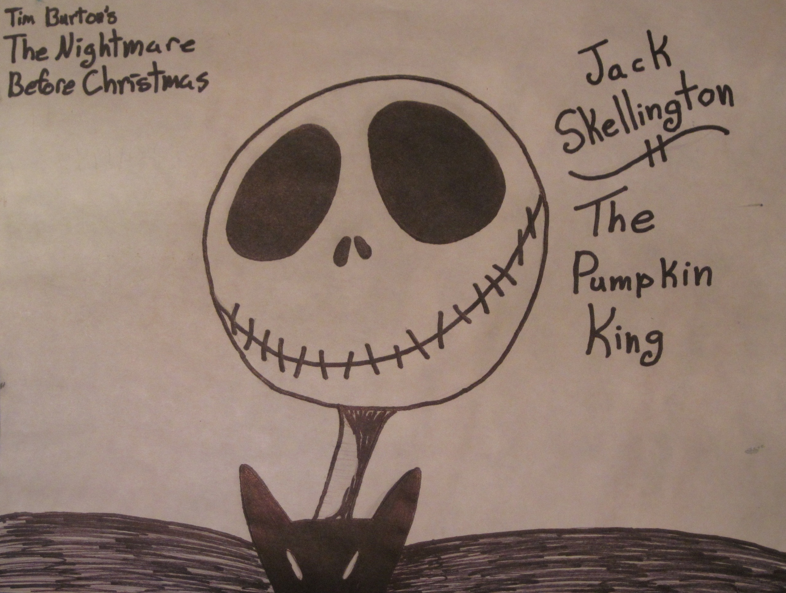 Nightmare Before Christmas Images Jack Skellington - Jack The Pumpkin King , HD Wallpaper & Backgrounds
