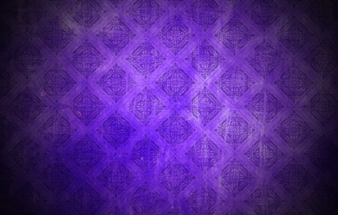 Photo Wallpaper Purple, Background, Pattern, Dark, - Фиолетовый Фон С Узорами , HD Wallpaper & Backgrounds