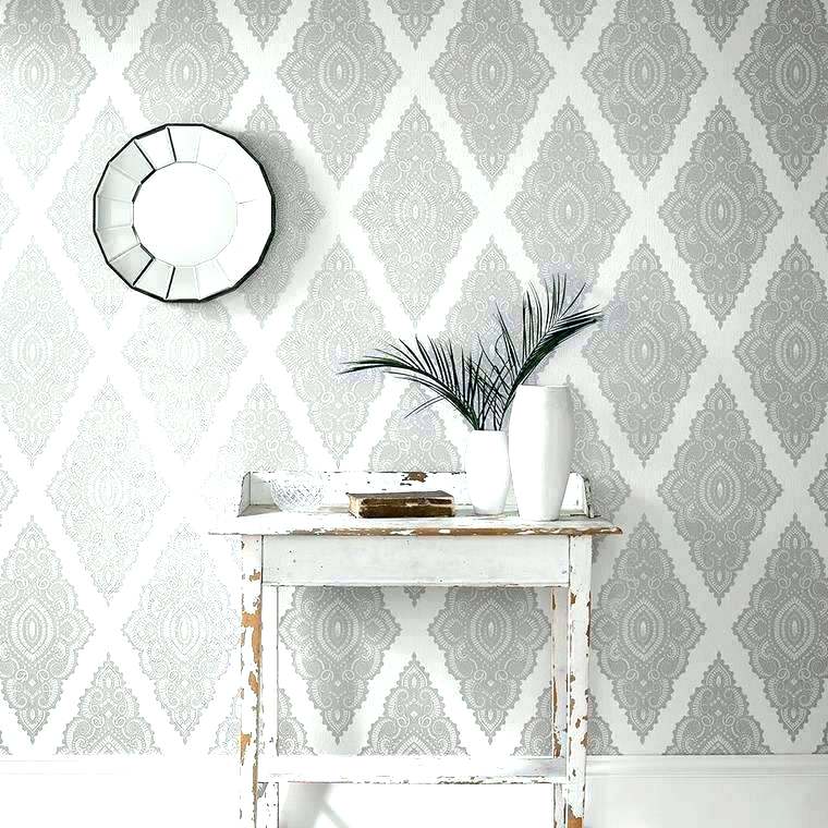 Wallpaper Trends For Bathrooms Wallpaper Trends For - Grey Wallpaper For Dining Room , HD Wallpaper & Backgrounds