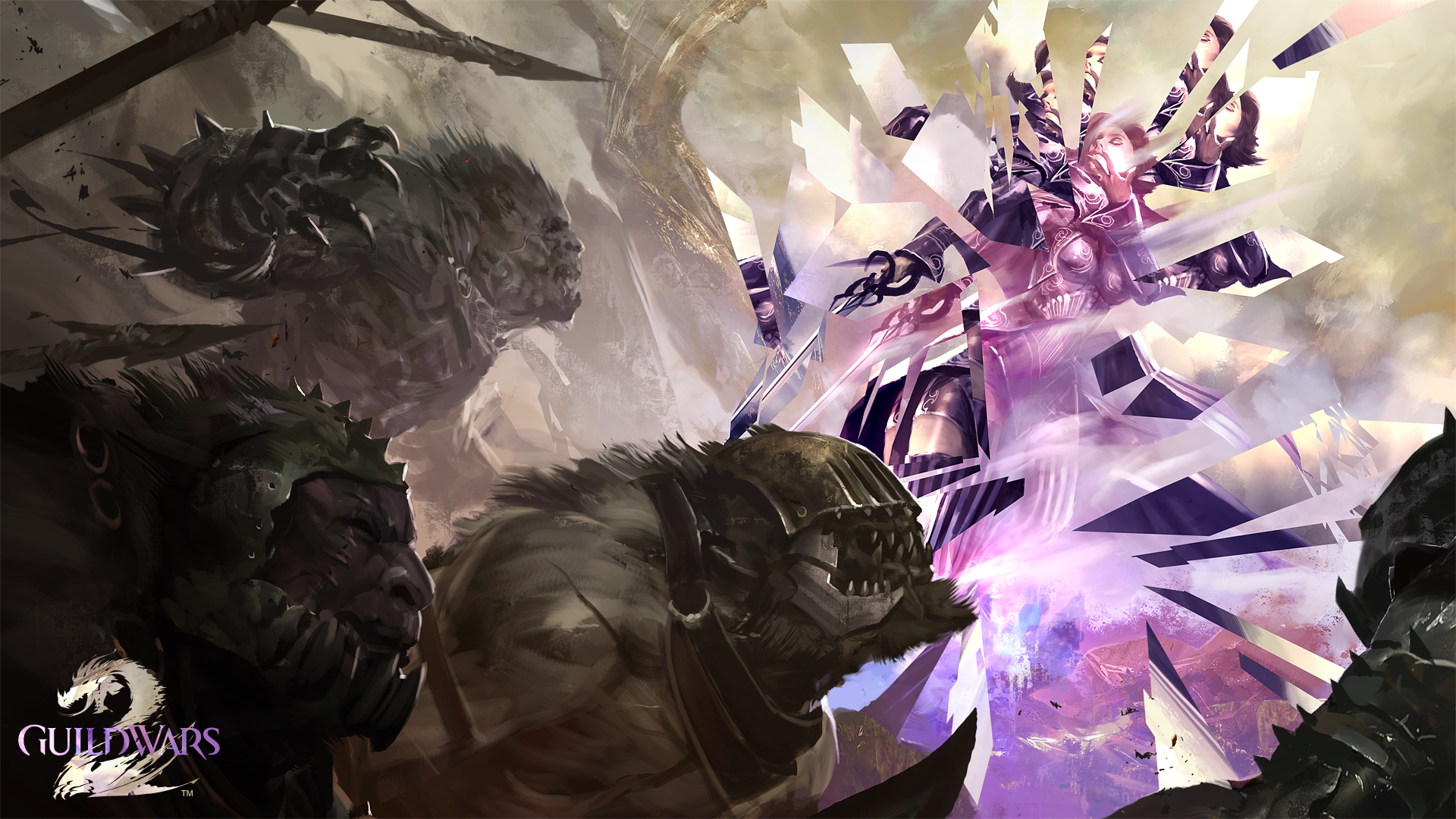 Guild Wars 2 Mesmer , HD Wallpaper & Backgrounds