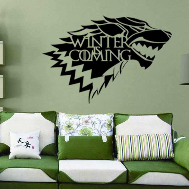 Game Of Thrones 3d Wallpaper Stark Family Emblem Ice - Game Of Thrones Direwolf Sticker , HD Wallpaper & Backgrounds