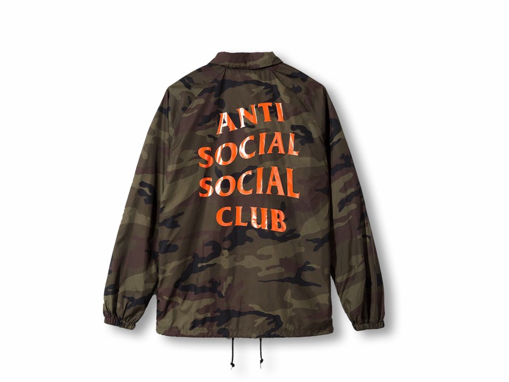 Anti Social Social Club Camo Jacket , HD Wallpaper & Backgrounds