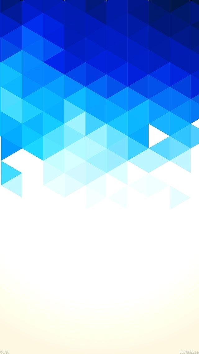 Blue Geometric Wallpaper Iphone - Blue Geometric , HD Wallpaper & Backgrounds
