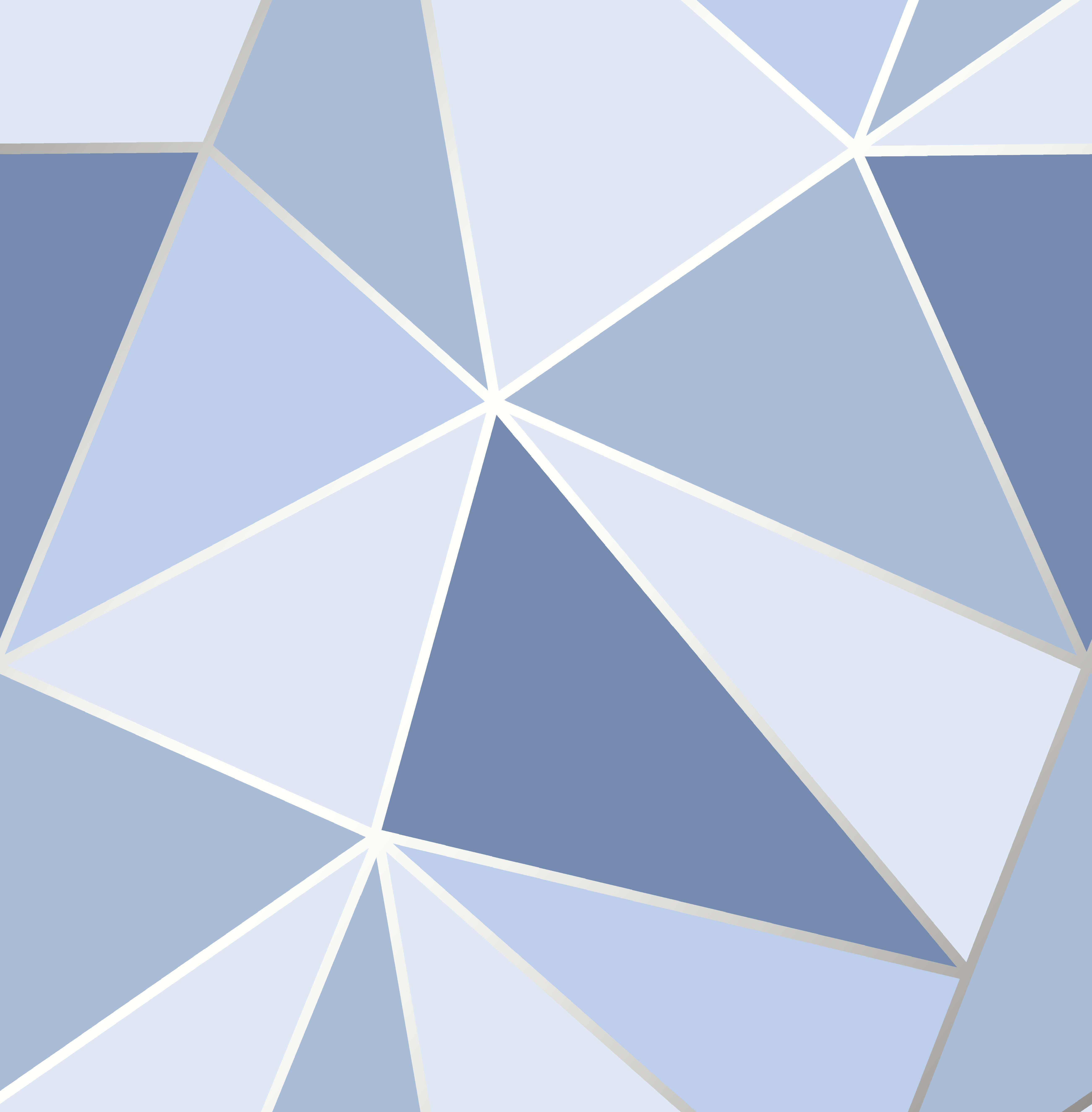 Details About Geometric Wallpaper 3d Apex Triangle - Blue And Gold Geometric , HD Wallpaper & Backgrounds