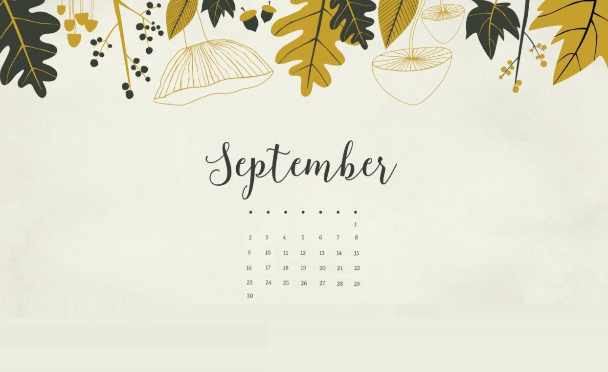 September 2018 Calendar Wallpapers - September 2018 Wallpaper Calendar , HD Wallpaper & Backgrounds