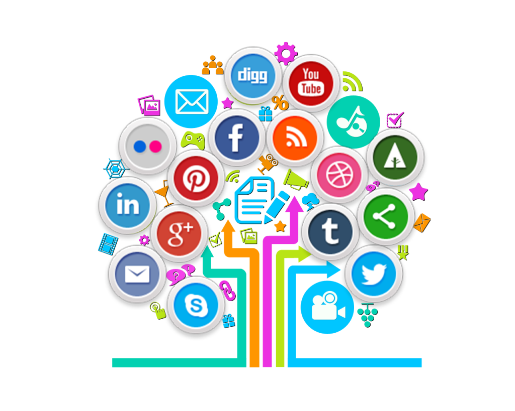 Social Media - Social Media Apps Png , HD Wallpaper & Backgrounds
