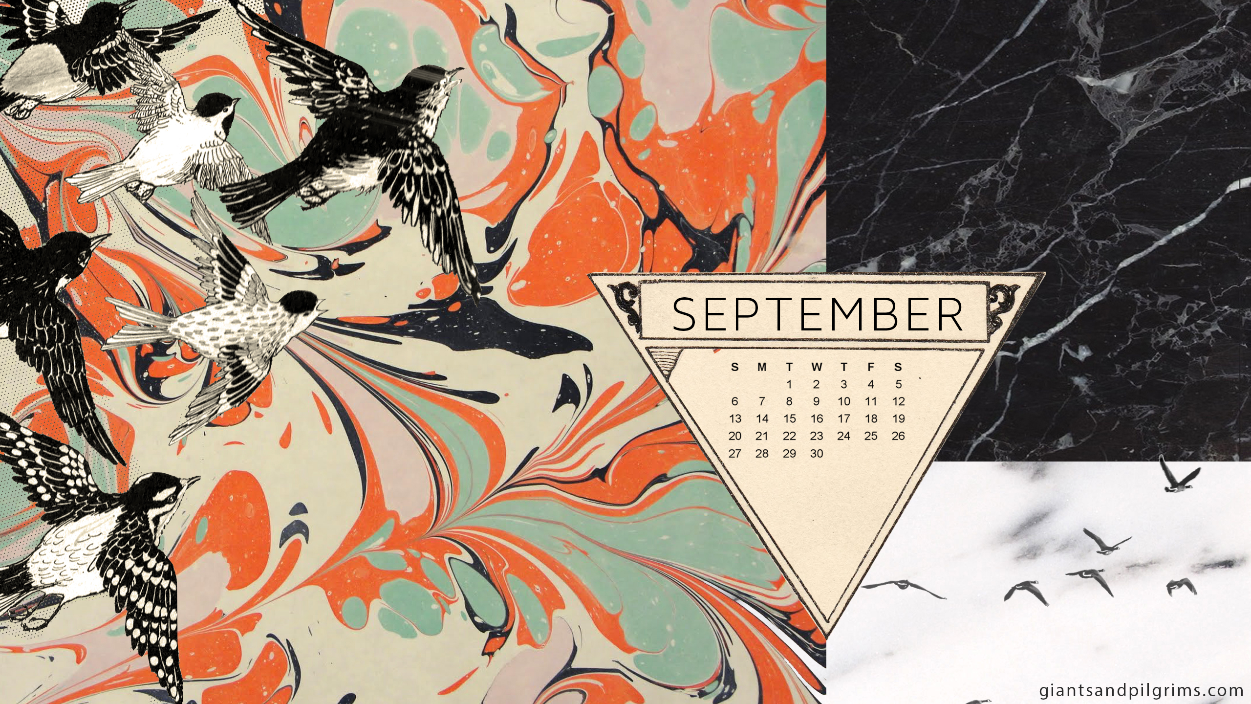 September Calendar Free Desktop And Iphone Wallpaper - September 2017 Calendar Desktop Background , HD Wallpaper & Backgrounds
