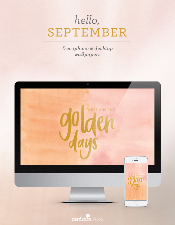 Download Your Free September 2015 Wallpaper, And Stop - Cardstore Blog , HD Wallpaper & Backgrounds