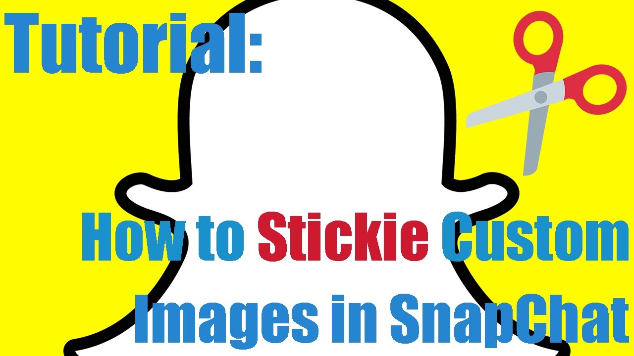 How To Stickie Custom Images In Snapchat , HD Wallpaper & Backgrounds
