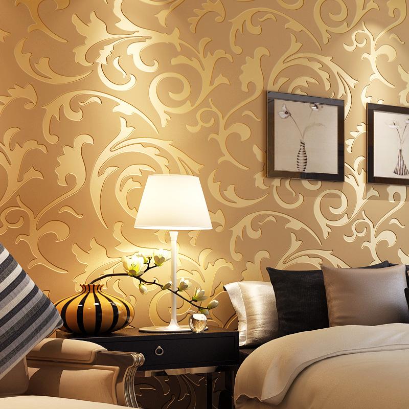 Contemporary Modern Geometric Wallpaper Neutral Greek - Golden 3d Wallpaper For Home Wall , HD Wallpaper & Backgrounds