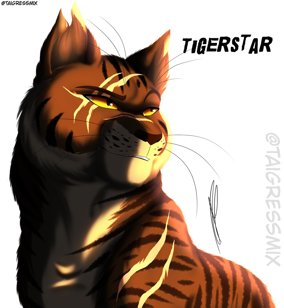 Beautiful Tigerstar Warrior Cats Masterlan - Warrior Cats Tigerstar , HD Wallpaper & Backgrounds