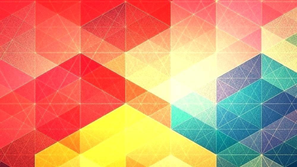 Geometric Wallpaper Hd Blue Geometric Wallpaper Geometric - Geometric Wallpaper Blue And Red , HD Wallpaper & Backgrounds