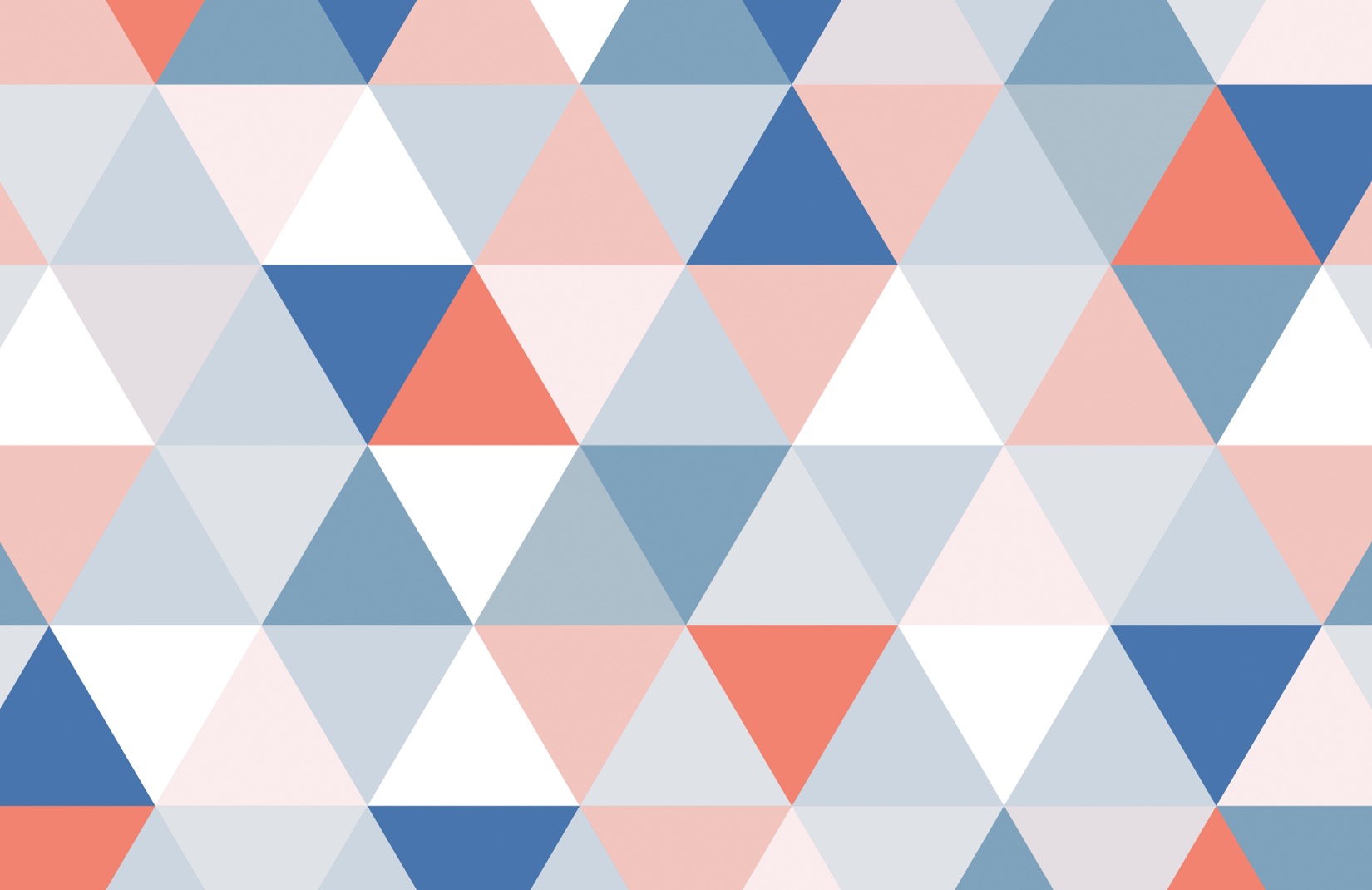 Red And Blue Colourful Geometric Triangle Pattern Wallpaper - Geometric Triangle , HD Wallpaper & Backgrounds
