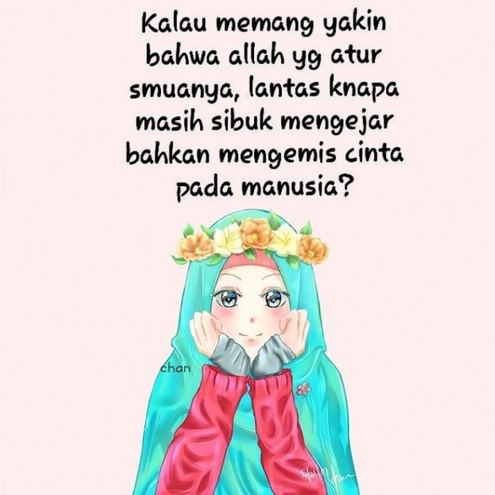 Gambar Kartun Berhijab Sedang Sedih Satu Bangsaku Jpg - Kartun Muslimah Cantik Kata Kata , HD Wallpaper & Backgrounds