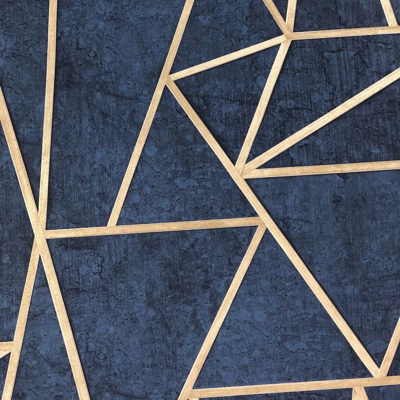 Blue Wallpaper Gold , HD Wallpaper & Backgrounds