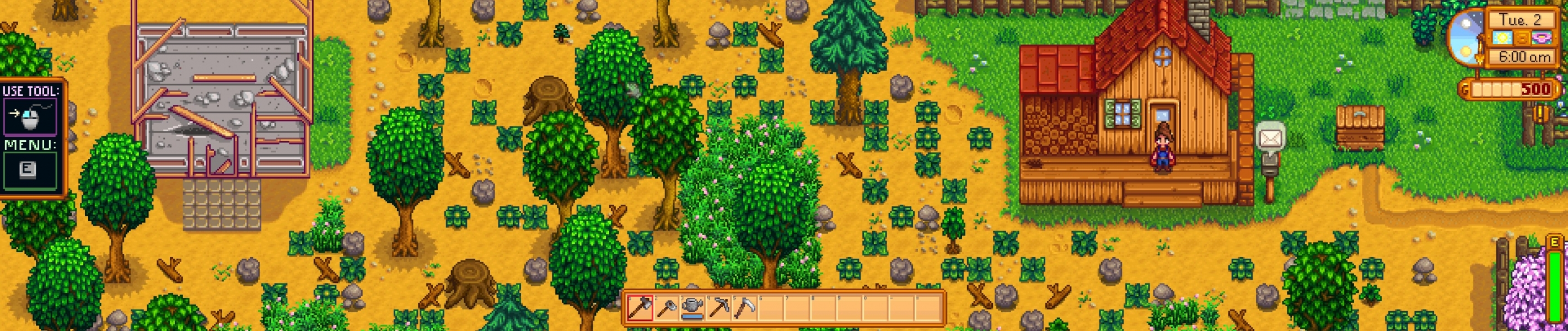 Stardew Valley - Stardew Valley Dual Monitor , HD Wallpaper & Backgrounds