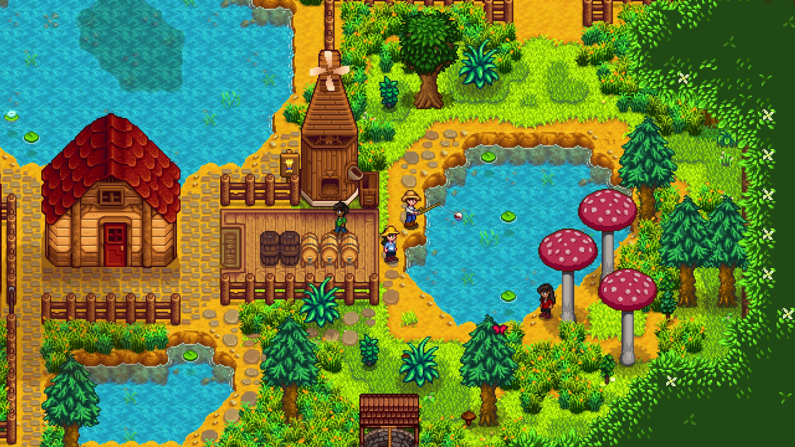 To Me, Good Digital Marketing Is Not About Sitting - Stardew Valley Multiplayer Cabins , HD Wallpaper & Backgrounds