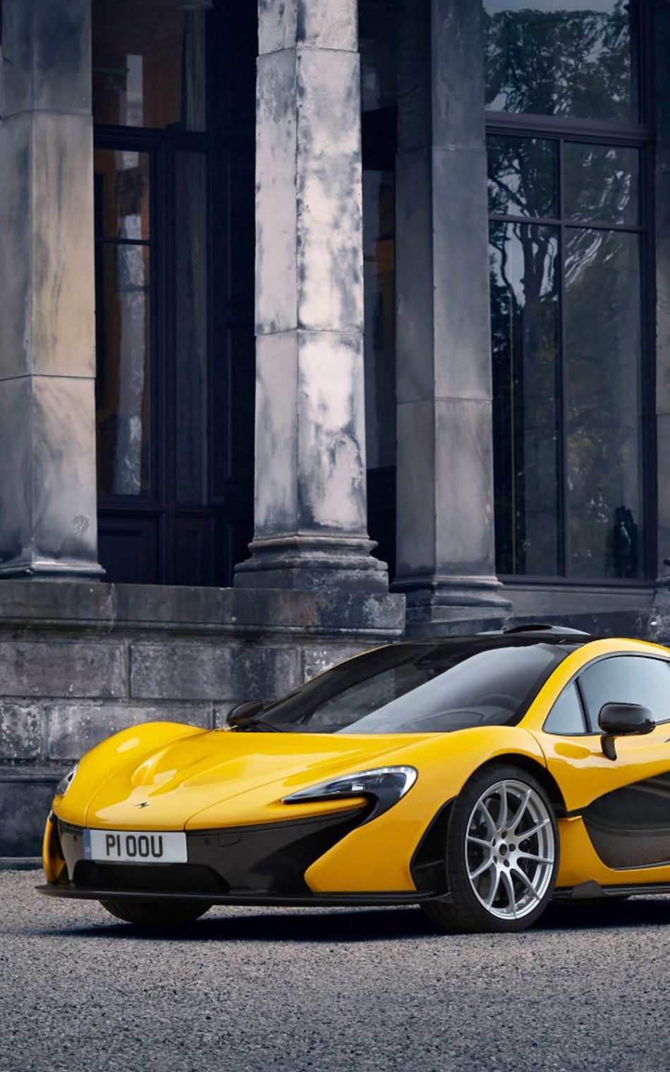 Yellow Mclaren P1 Hd Mobile Wallpaper - Macbook Wallpaper Cars Mclaren , HD Wallpaper & Backgrounds