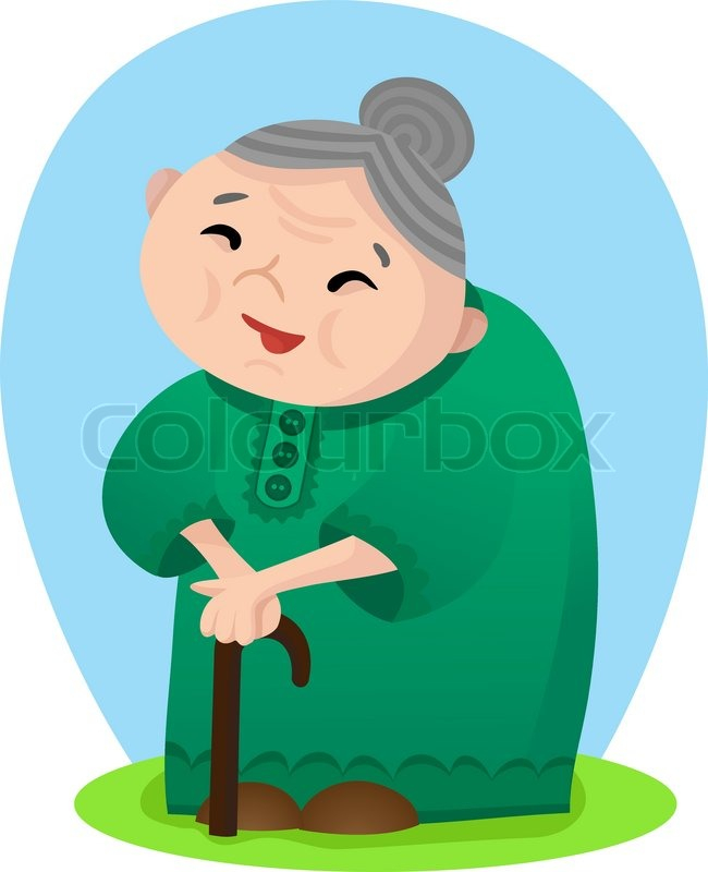 Gambar Nenek Kartun , HD Wallpaper & Backgrounds