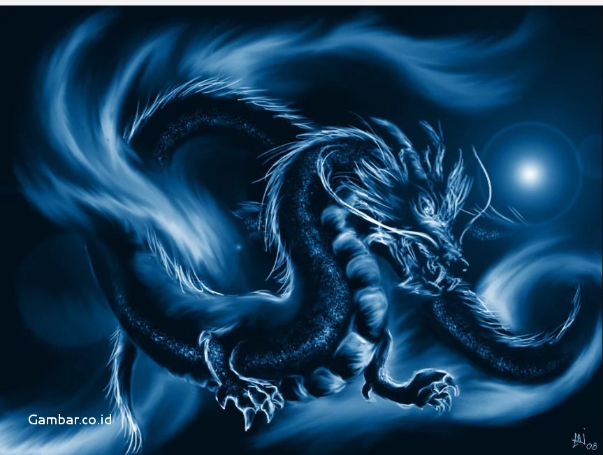 Wallpaper Ular Bergerak - Azure Dragon Of The East , HD Wallpaper & Backgrounds