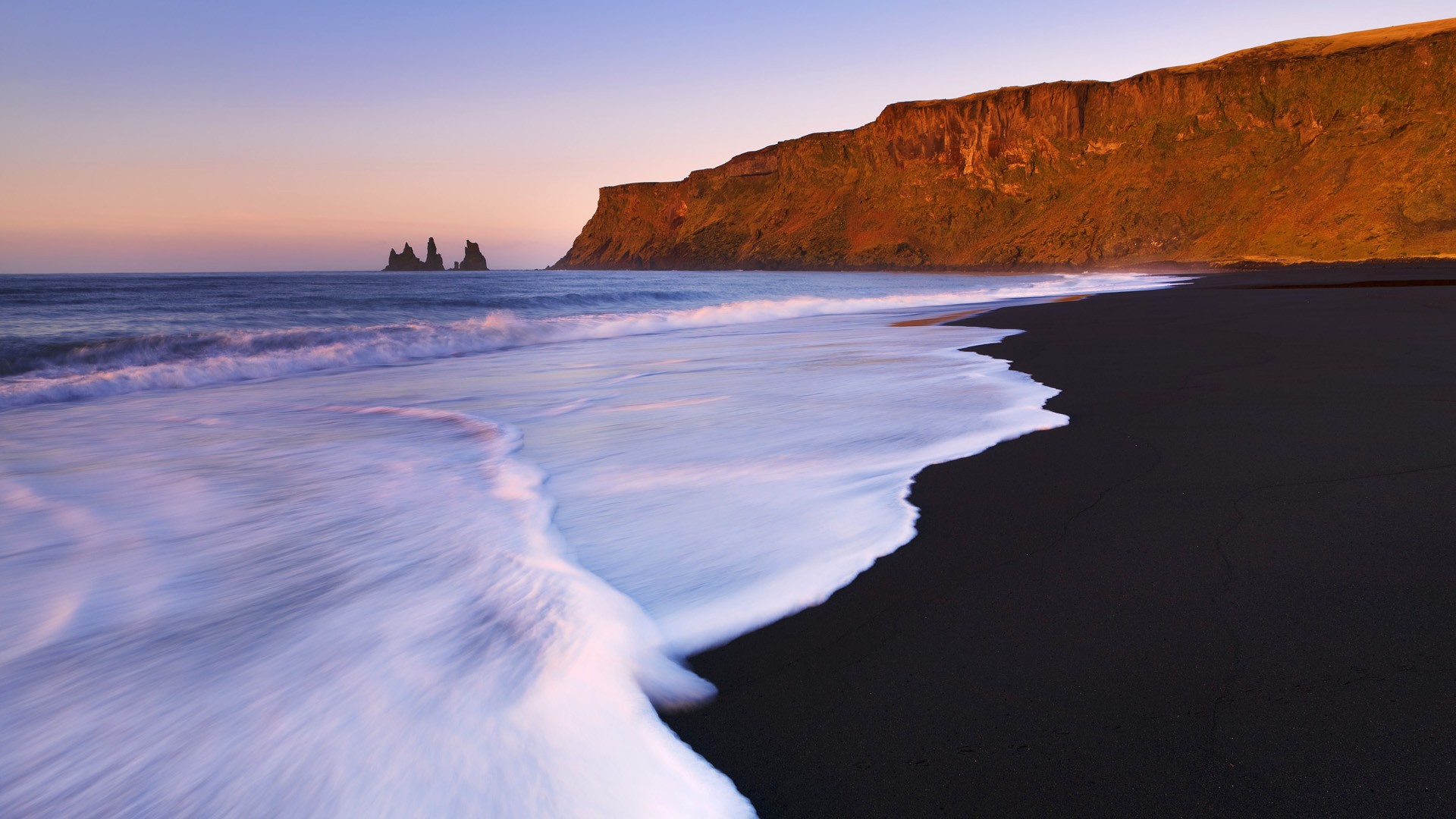 Iceland Beach Wallpaper - Iceland Beach , HD Wallpaper & Backgrounds